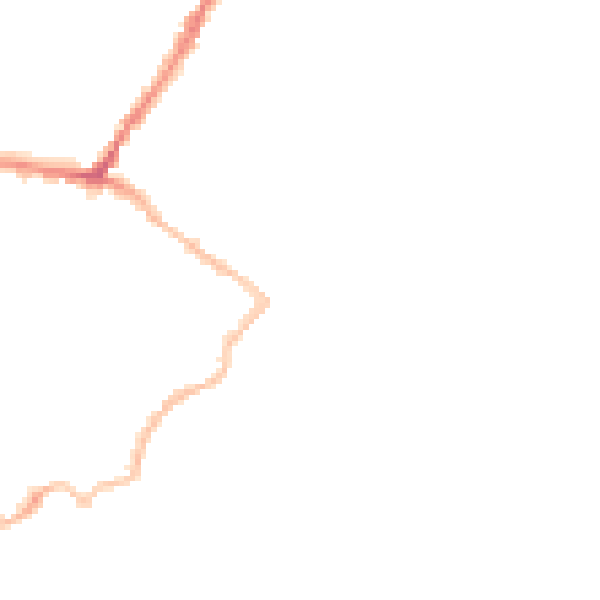 Night-time road noise heatmap for CT11 8NE