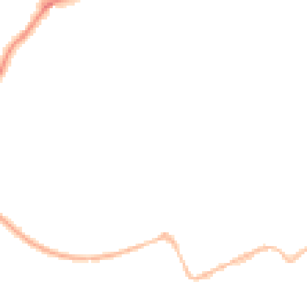 Night-time road noise heatmap for CT11 9LS
