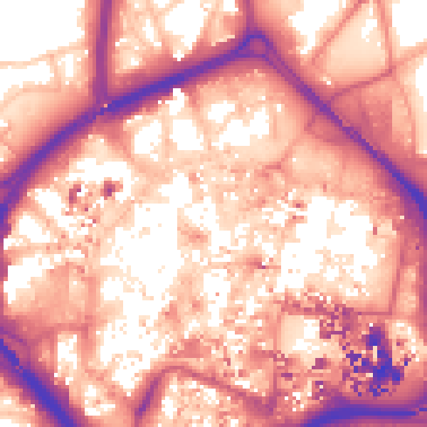 Daytime road noise heatmap for CV1 1FD