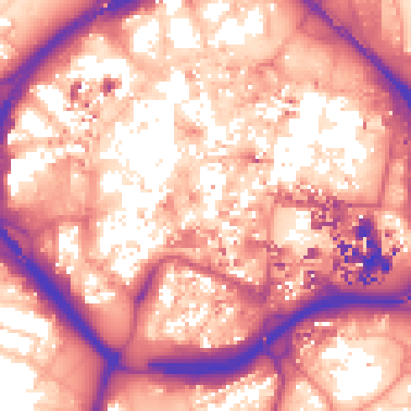 Daytime road noise heatmap for CV1 1LB