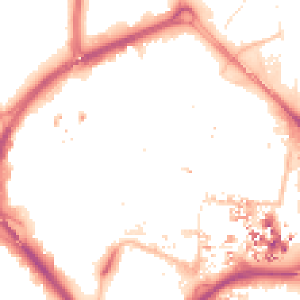Night-time road noise heatmap for CV1 1NB