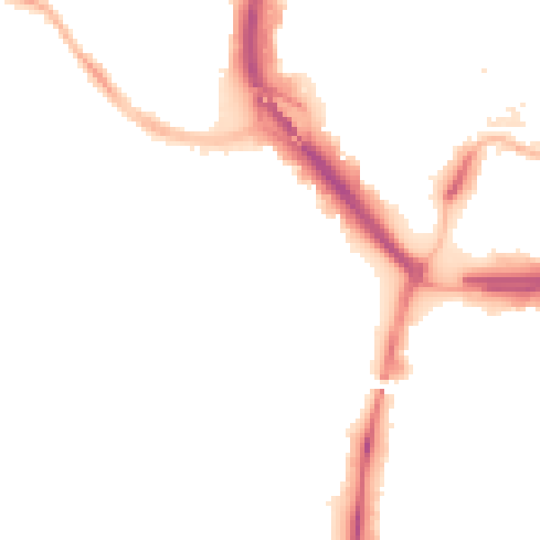 Night-time road noise heatmap for CV1 3DL