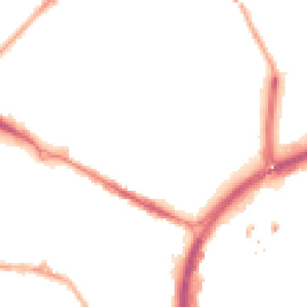 Night-time road noise heatmap for CV1 4AR