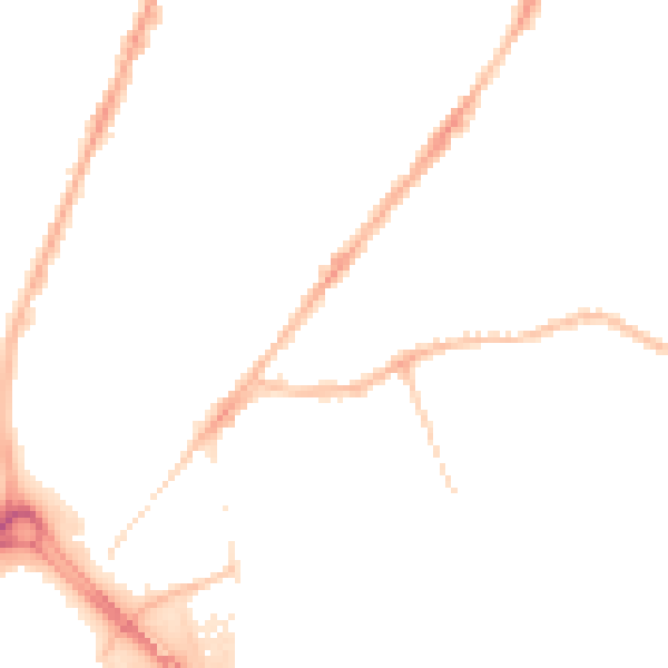 Night-time road noise heatmap for CV1 5TR
