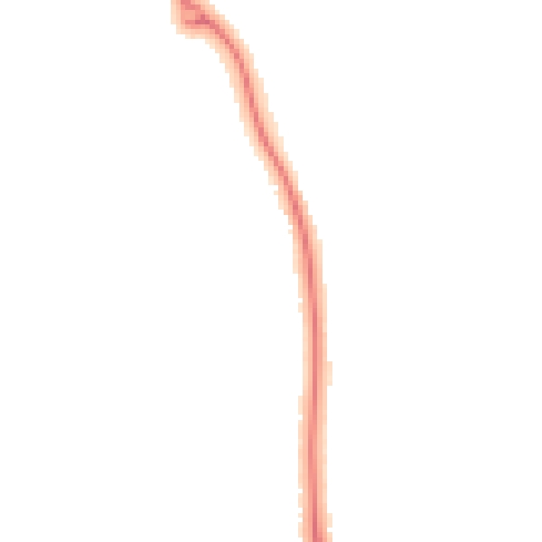 Night-time road noise heatmap for CV10 0ET