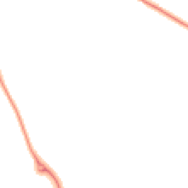 Night-time road noise heatmap for CV10 0FP