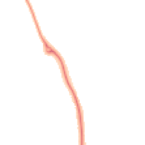 Night-time road noise heatmap for CV10 0GB