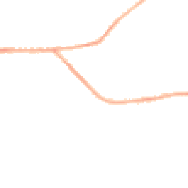 Night-time road noise heatmap for CV10 7HA