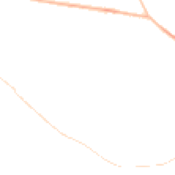 Night-time road noise heatmap for CV10 9DP