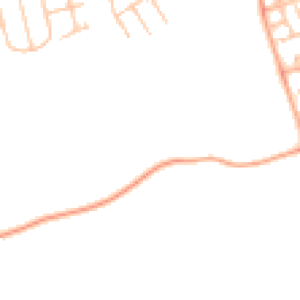 Daytime road noise heatmap for CV11 4EP