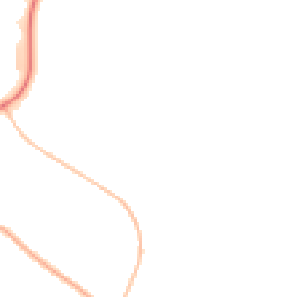 Night-time road noise heatmap for CV11 6WA