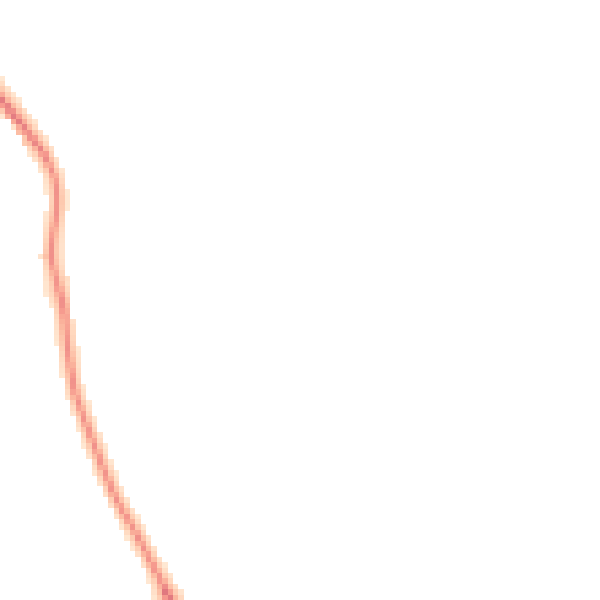 Night-time road noise heatmap for CV13 0HF