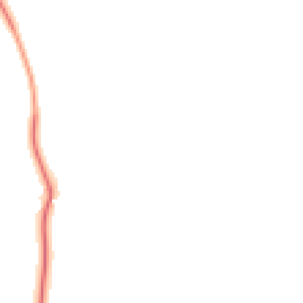 Night-time road noise heatmap for CV13 0QH