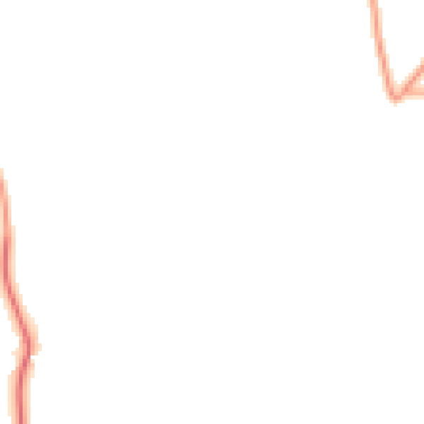 Night-time road noise heatmap for CV13 0QJ