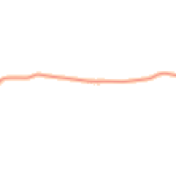 Daytime road noise heatmap for CV13 6JY