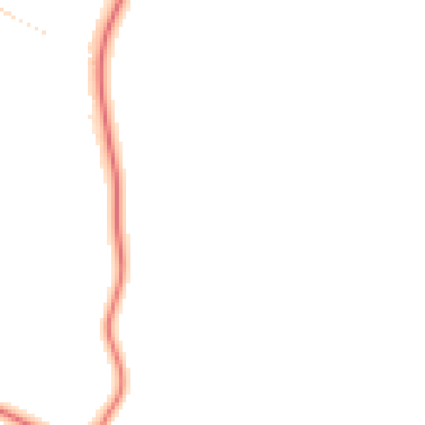 Night-time road noise heatmap for CV13 6JZ