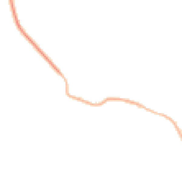 Night-time road noise heatmap for CV21 1HB