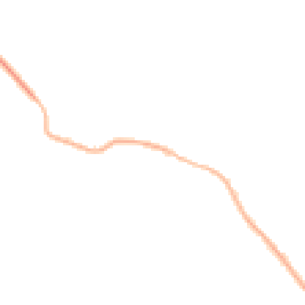 Night-time road noise heatmap for CV21 1HH
