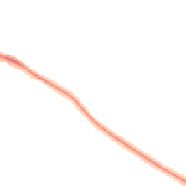 Night-time road noise heatmap for CV21 3AA