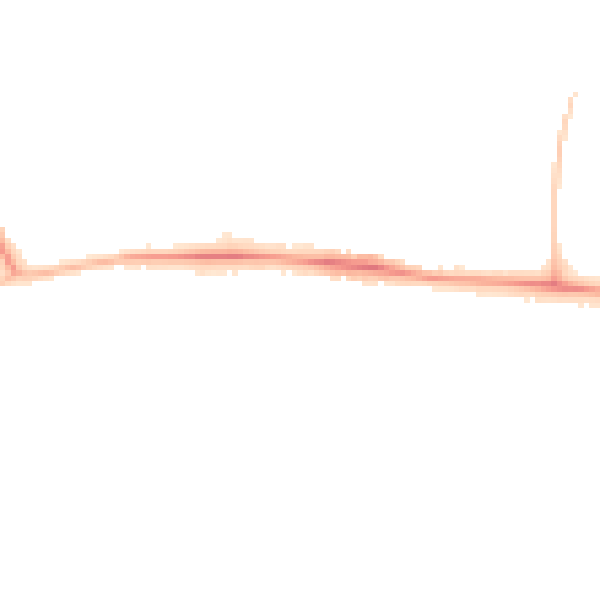 Night-time road noise heatmap for CV21 4EF
