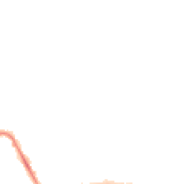 Night-time road noise heatmap for CV21 4LG