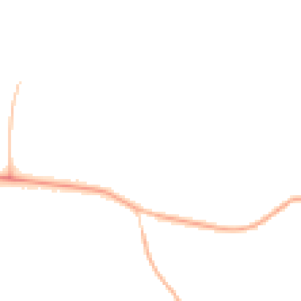 Night-time road noise heatmap for CV21 4PB