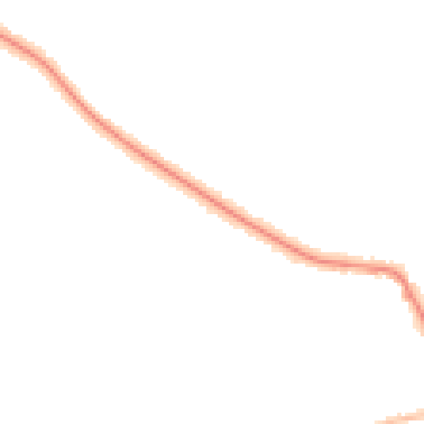 Night-time road noise heatmap for CV22 5BB
