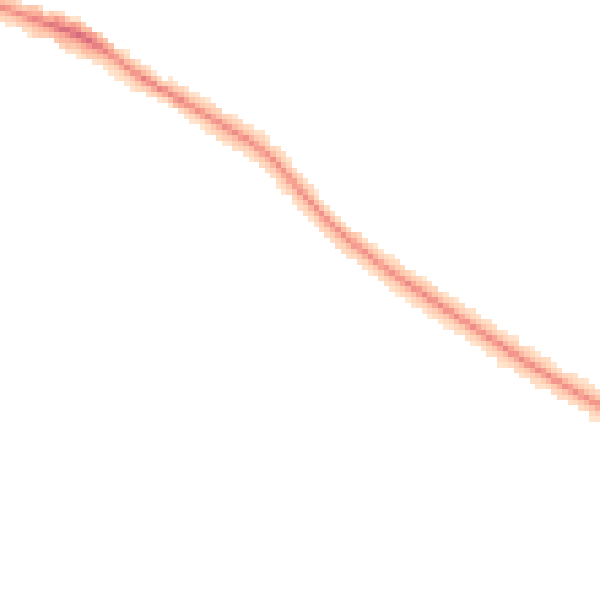 Night-time road noise heatmap for CV22 5JJ