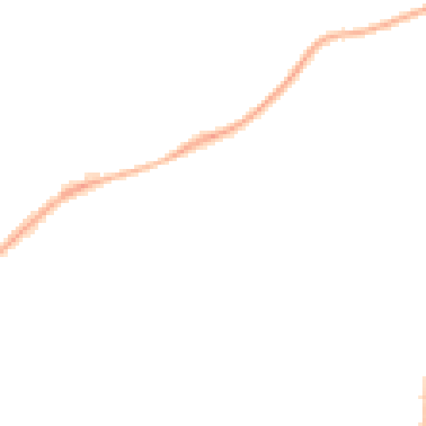 Night-time road noise heatmap for CV22 6AY