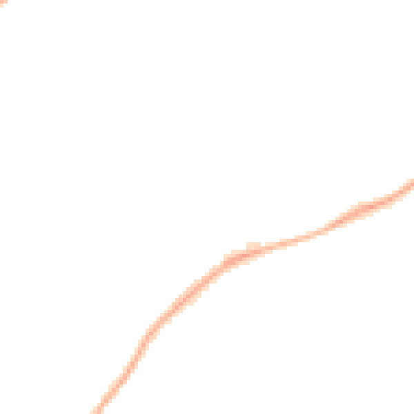 Night-time road noise heatmap for CV22 7BB