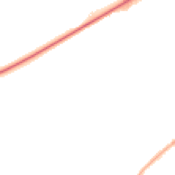 Night-time road noise heatmap for CV22 7HX