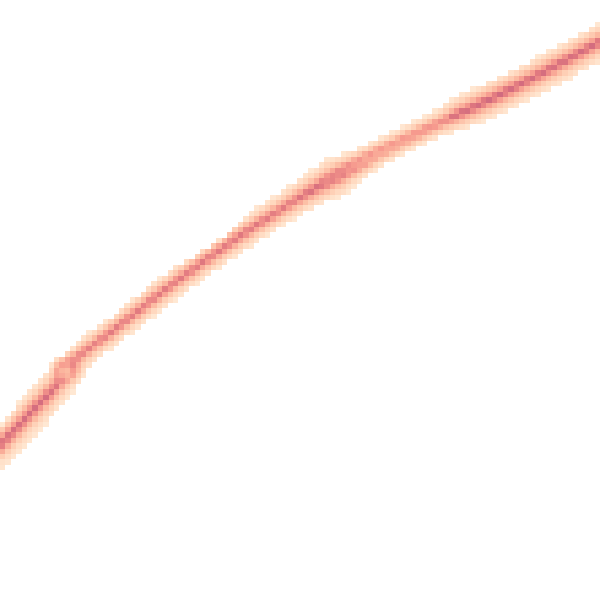 Night-time road noise heatmap for CV22 7JJ