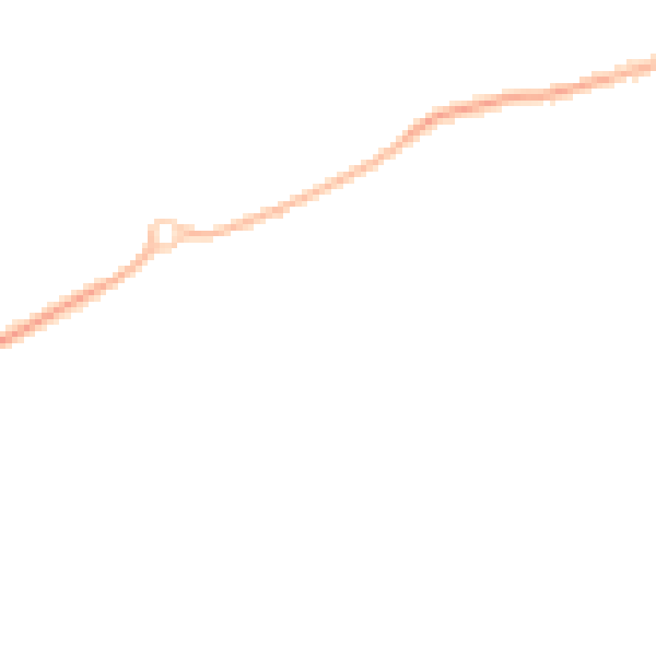 Night-time road noise heatmap for CV22 7YQ