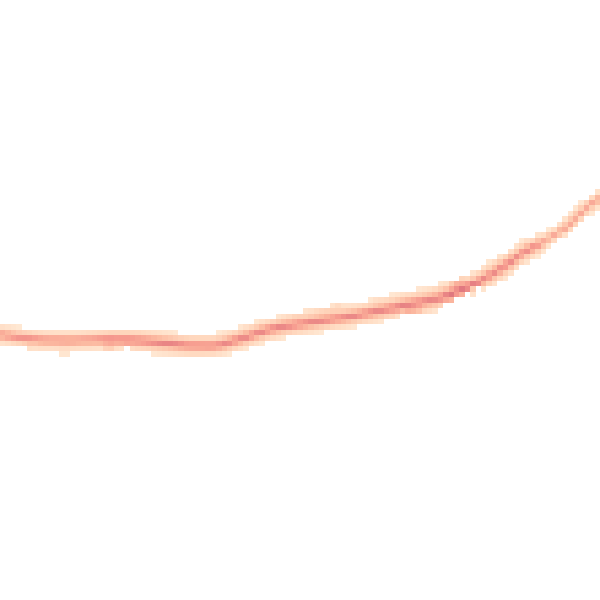 Daytime road noise heatmap for CV23 0BB
