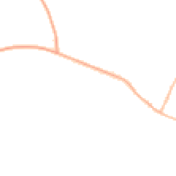 Night-time road noise heatmap for CV23 0NL