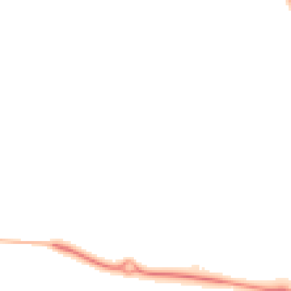 Night-time road noise heatmap for CV23 1AE