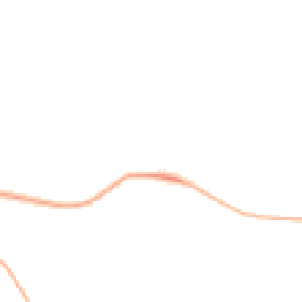 Night-time road noise heatmap for CV23 1BP