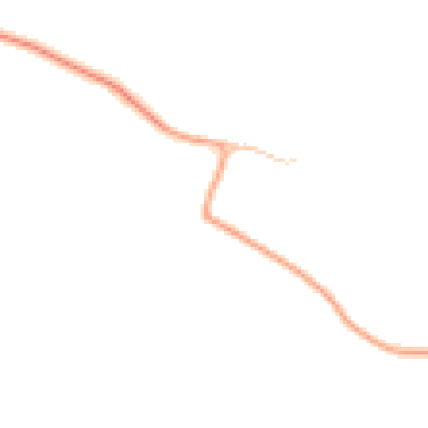 Daytime road noise heatmap for CV23 8DY
