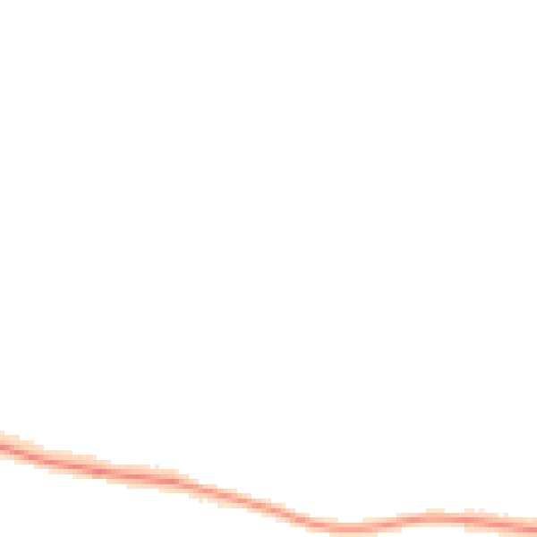 Night-time road noise heatmap for CV23 9AN