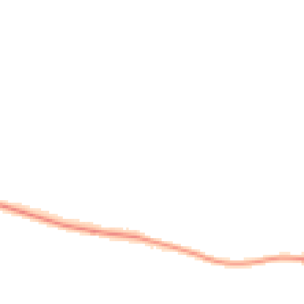 Night-time road noise heatmap for CV23 9BZ