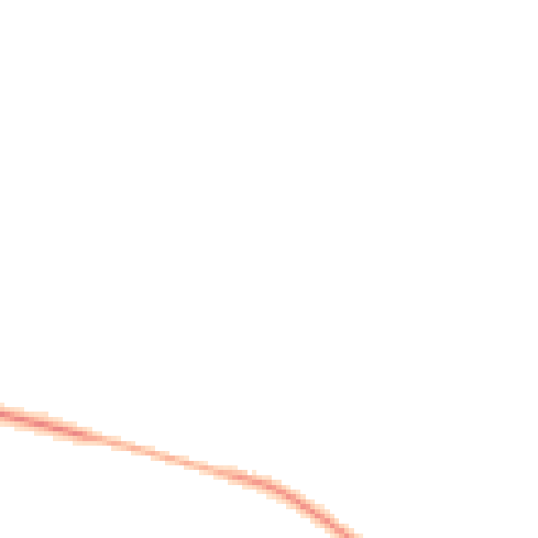 Night-time road noise heatmap for CV23 9ET