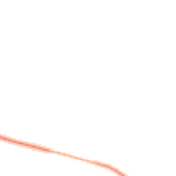 Night-time road noise heatmap for CV23 9EX