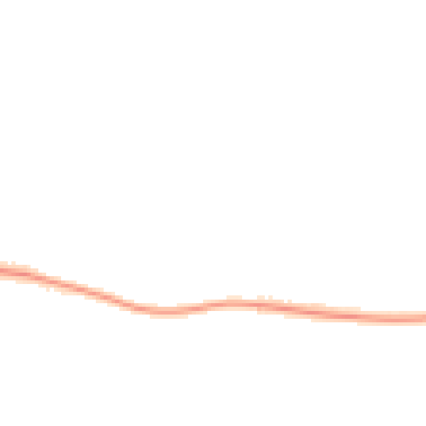 Night-time road noise heatmap for CV23 9GB