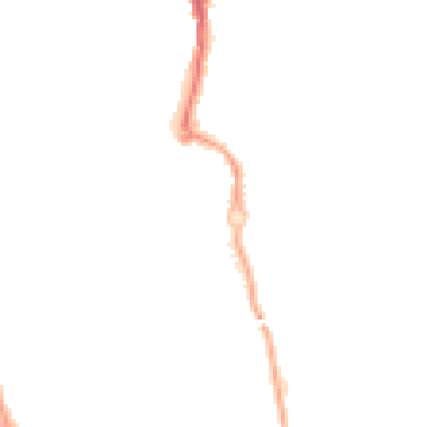 Night-time road noise heatmap for CV3 1BW