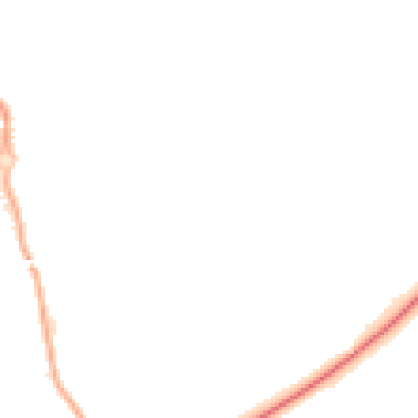 Night-time road noise heatmap for CV3 1DE