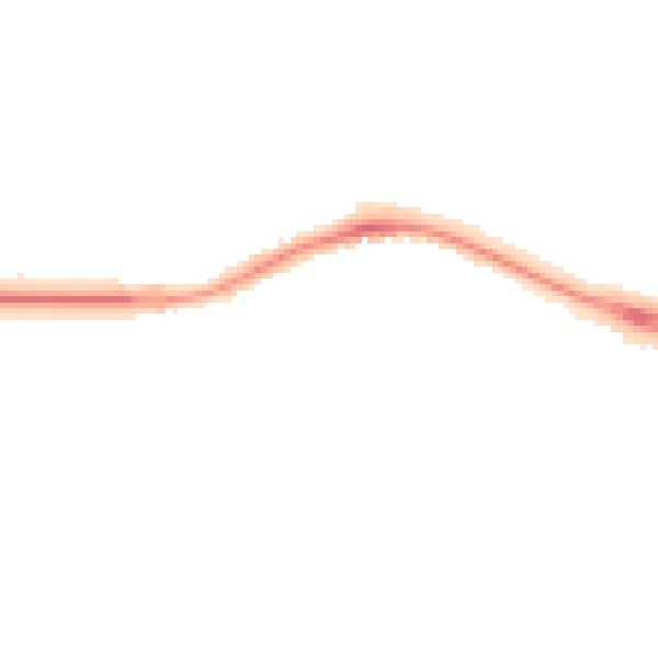 Night-time road noise heatmap for CV3 1GR