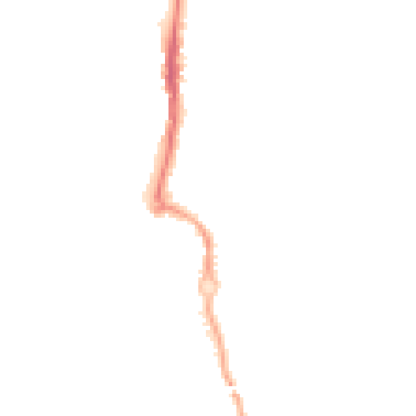 Night-time road noise heatmap for CV3 1PU