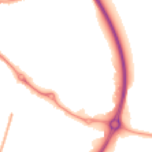 Night-time road noise heatmap for CV3 2FA