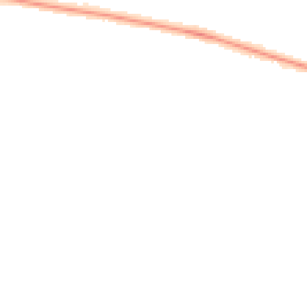Night-time road noise heatmap for CV3 2JX