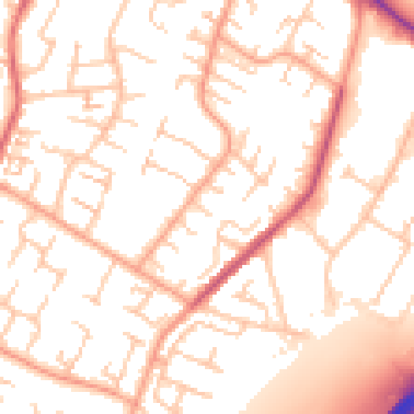 Daytime road noise heatmap for CV3 2LT